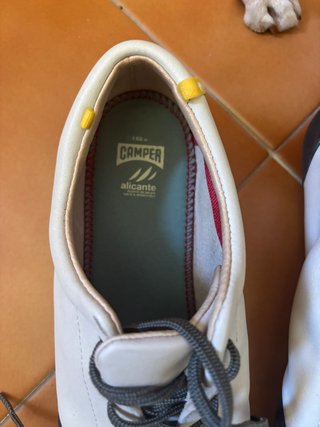 Zapatos Camper Blanco y Negro Camper' Peu Senda '