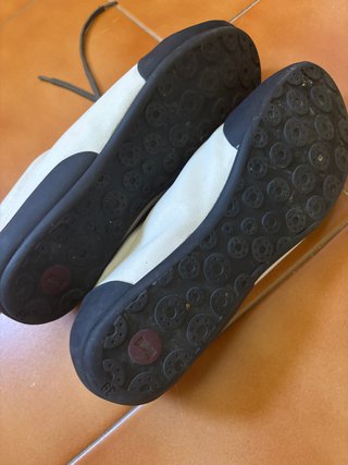 Zapatos Camper Blanco y Negro Camper' Peu Senda '