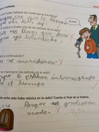 COMPRENSION LECTORA fichas, 4 PRIMARIA Santillana