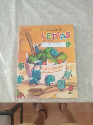 Ensalada de letras 1, Primaria lecturas