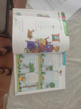 Ensalada de letras 1, Primaria lecturas