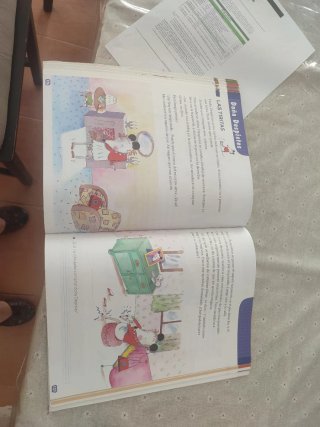 Ensalada de letras 1, Primaria lecturas