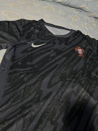 Camiseta Portugal Nike Negra