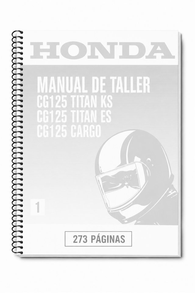 Manual Taller Honda CG125 Titan KS/ES/Cargo ‘08