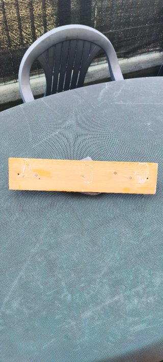 Appendiabiti da parete in legno cm.44x10