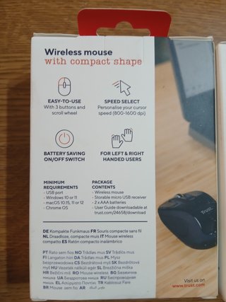 Set 2 Mouse Wireless Trust
