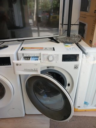 Lavadora LG CAPACIDAD 8 KILO RPM 1200 CLASE A +++