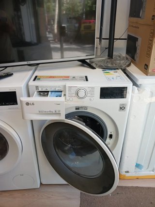 Lavadora LG CAPACIDAD 8 KILO RPM 1200 CLASE A +++