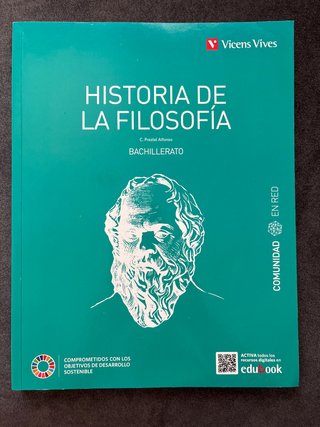 Historia de la filosofía, 2 Bachillerato