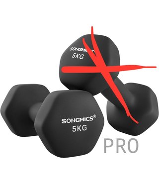 Mancuerna Hexagonal 5 kg SONGMICS