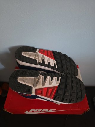 Nike Air Span II Azul Marino/Rojo
