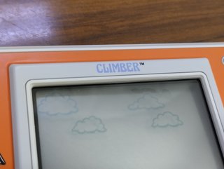 NUEVA!!! Nintendo CLIMBER Game & Watch