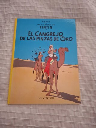 Tintín El cangrejo pinzas de oro