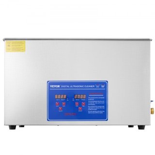 Limpiador Ultrasonido Profesional, Limpiador de Joyería Ultrasonico de 30 L con Temporizador Digital y Calentador, Limpiador Sónico Industrial de Acero Inoxidable 40kHz para Gafas, Relojes, Anillo...