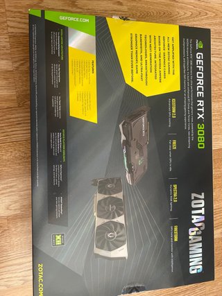 NVIDIA RTX 3080 Zotac Trinity