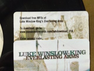 Luke Winslow King: Everlasting Arms LP Firmado