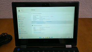 Portátil Acer Táctil Negro