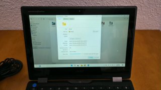 Portátil Acer Táctil Negro