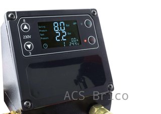 Compresor de Aire Silencioso con LCD 50L - 4 Hp - 37193 - Saurium