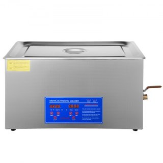 Máquina de Limpieza Ultrasónica de 22L Máquina de Limpieza Ultrasónica de Acero Inoxidable Calentador Digital Temporizador Limpieza de Joyería para Uso Comercial Personal en Casa (22L)