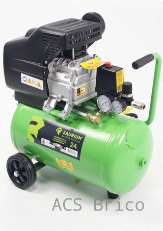 Compresor de Aire 24L - 1,50 Hp - 37128 - Saurium
