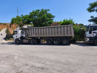 Remolque volquete bañera