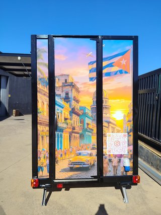 Food Truck con Diseño Tropical