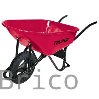 Carretilla 100 Litros Metálica - Impinchable - 580 Kg - Truper