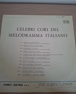 Lotto vinili 33 giri musica classica, opera e cori