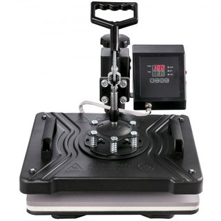 Máquina de Prensa Térmica 6 en 1 38x30cm Prensa para Camisetas Máquina de Impresión de Tazas Máquina Multifuncional de Transferencia Térmica para Camisetas Tazas Gorras Placas Impresión por Sublim...