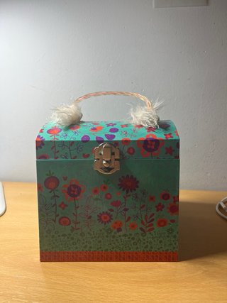 Caja Joyero Musical con Espejo