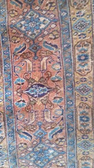 Alfombra Persa Lana Tejida a Mano 310x195