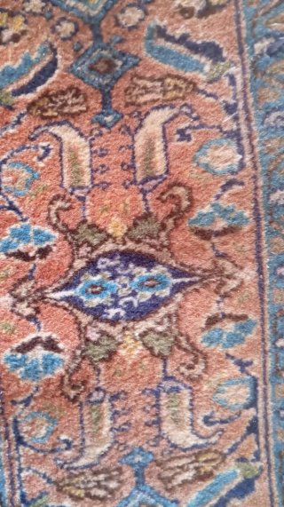 Alfombra Persa Lana Tejida a Mano 310x195