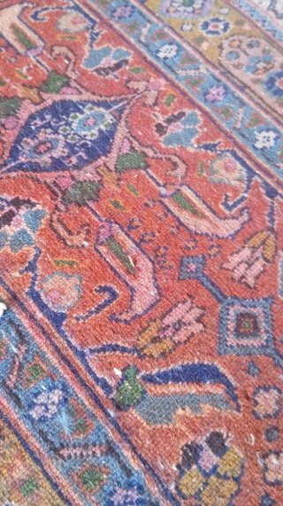 Alfombra Persa Lana Tejida a Mano 310x195