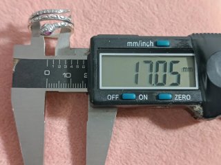Anillo Plata 925 Serpiente Rubí Ajustable