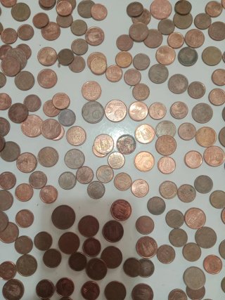Moneda 1,2,5 centimos 1999- 2025 España por 1 euro