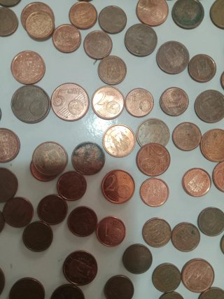 Moneda 1,2,5 centimos 1999- 2025 España por 1 euro