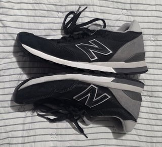 Zapatillas New Balance 515 Negro/Gris