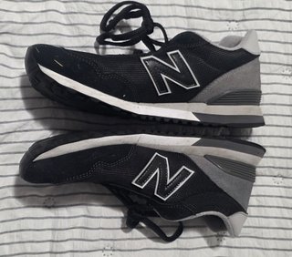 Zapatillas New Balance 515 Negro/Gris