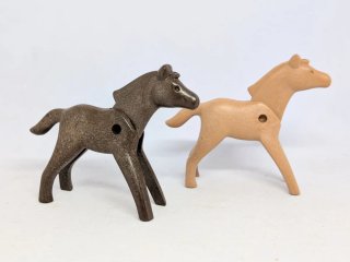 Playmobil Cavalli Pony Marrone e Beige