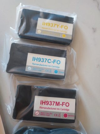 Set 4 cartucce rigenerate HP 937