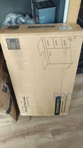 Mobile sotto lavabo, armadio da bagno, 3 cassetti, 2 scomparti