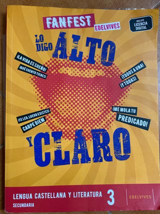 Lengua castellana y literatura 3 Secundaria