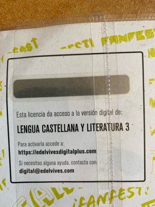 Lengua castellana y literatura 3 Secundaria