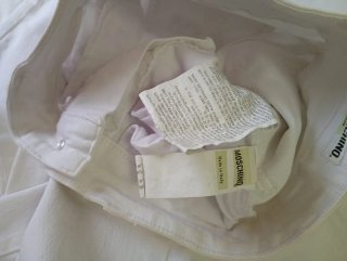 Pantalón vaquero Moschino blanco