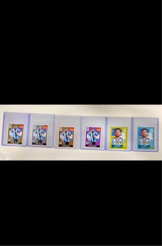 Lote 6 Cromos Extra sticker Messi, mundial 2026