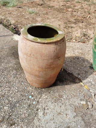 Jarrones de cerámica antiguos