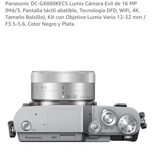 Panasonic Lumix DC-GX880KECS Cámara Evil 16MP