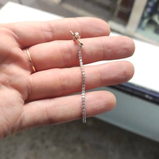 Pendientes Viceroy Plata Circonitas