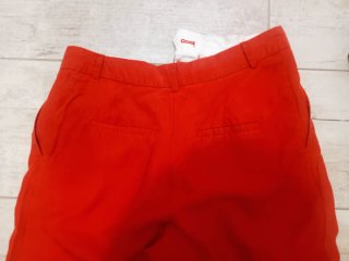 Pantalón wide leg rojo
